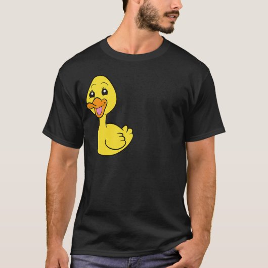 Funny Duck Lover Crazy Duck Lady T-Shirt (Vorderseite)