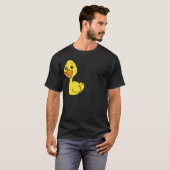 Funny Duck Lover Crazy Duck Lady T-Shirt (Vorne ganz)
