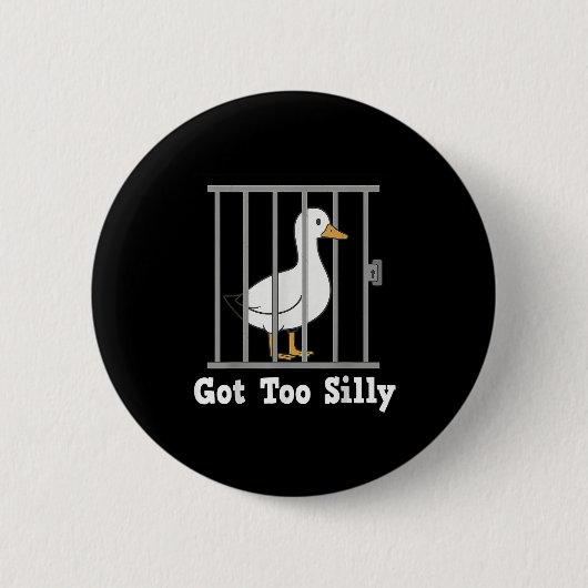 Funny Duck Meme Got zu Alberner Spaß für Männer Fr Button (Vorderseite)