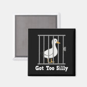 Funny Duck Meme Got zu Alberner Spaß für Männer Fr Magnet (Vorderseite/Rückseite)
