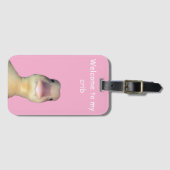 Funny Duck Meme – “Welcome to My Crib” Cute Animal Gepäckanhänger (Vorderseite (Horizontal))