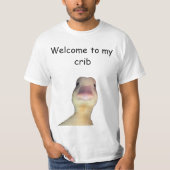 Funny Duck Meme – “Welcome to My Crib” Cute Animal T-Shirt (Vorderseite)