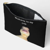Funny Duck Meme – “Welcome to My Crib” Cute Animal Zubehörtasche (Offen)