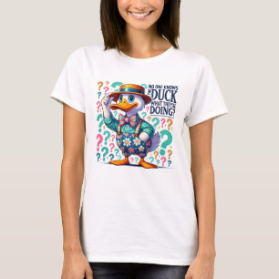Funny Duck Message T-Shirt