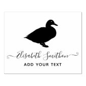 Funny Duck Niedlich Bird Animal Personal Stationie Gummistempel (Prägung)
