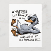 Funny Duck Postkarte (Vorderseite)