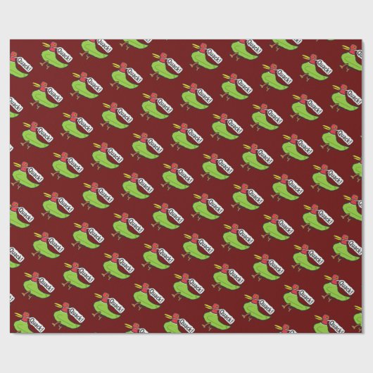 Funny Duck Quacking Geschenkpapier (Flach)