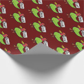 Funny Duck Quacking Geschenkpapier (Ecke)