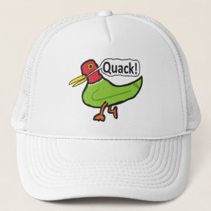 Funny Duck Quacking Truckerkappe