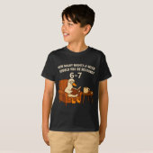Funny Duck Reading Book 67 Six Seven Meme  T-Shirt (Vorne ganz)