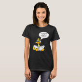 Funny duck readingT-Shirt T-Shirt (Vorne ganz)