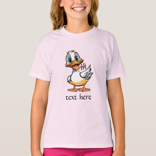 Funny Duck T-Shirt (Vorderseite)