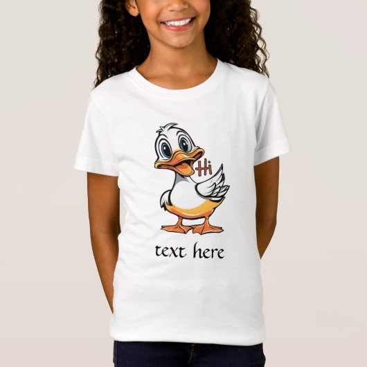 Funny Duck T-Shirt (Vorderseite)