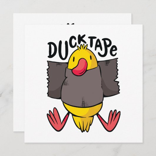 Funny Duck Tape (Vorne/Hinten)