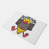 Funny Duck Tape Fußmatte (Schrägansicht)