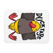 Funny Duck Tape Magnet (Horizontal)