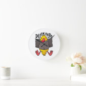 Funny Duck Tape Runde Wanduhr (Zuhause)