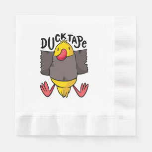 Funny Duck Tape Serviette