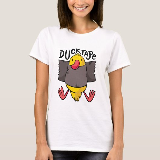 Funny Duck Tape T-Shirt (Vorderseite)