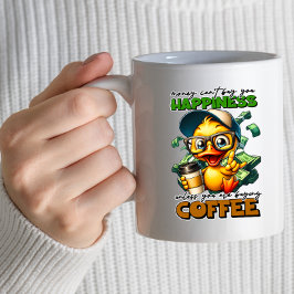 Funny Duck Wear Glass Coffee Quote Tasse
