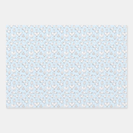 Funny ducks having fun! geschenkpapier set (Vorderseite 3)