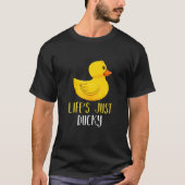 Funny Ducky Rubber Duckie Gift T-Shirt (Vorderseite)