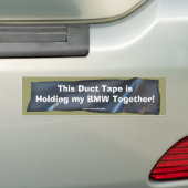 Funny Duct Tape Autoaufkleber für BMW Cars (Auf Auto)