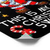 Funny Due To Inflation This Is My Ugly Christmas S Poster (Ecke)