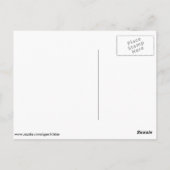 Funny "Dueling Spaß" Postkarte (Rückseite)