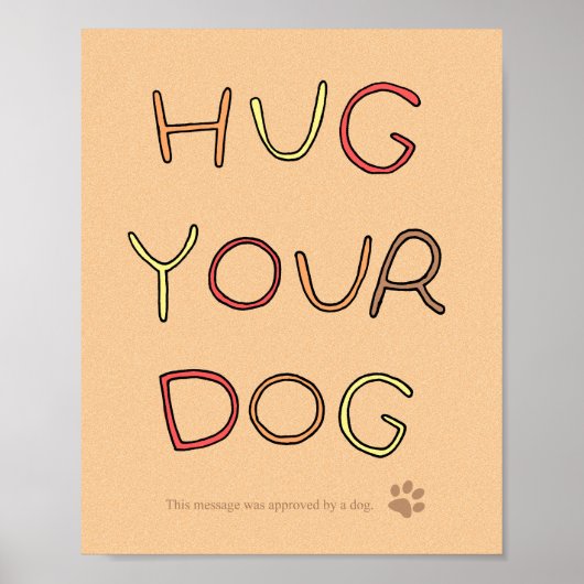 Funny Dug dein Doster Inspirational Doster Poster (Vorne)