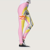 Funny Duke Duck leggins - colorful and cute (Rechts)