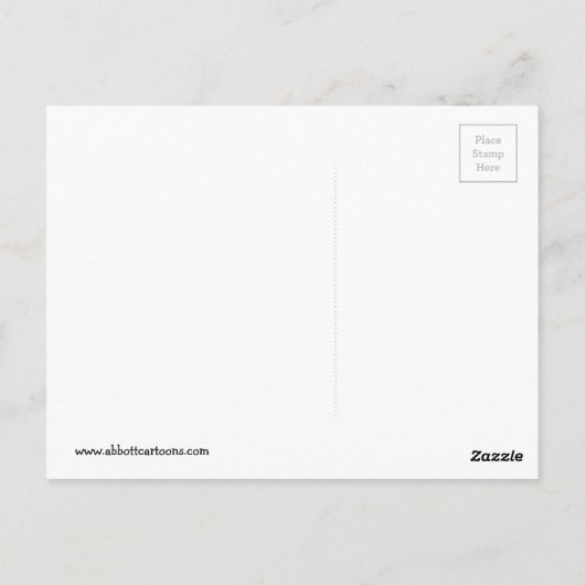 Funny Dungeon Spaß Postcard Postkarte (Rückseite)