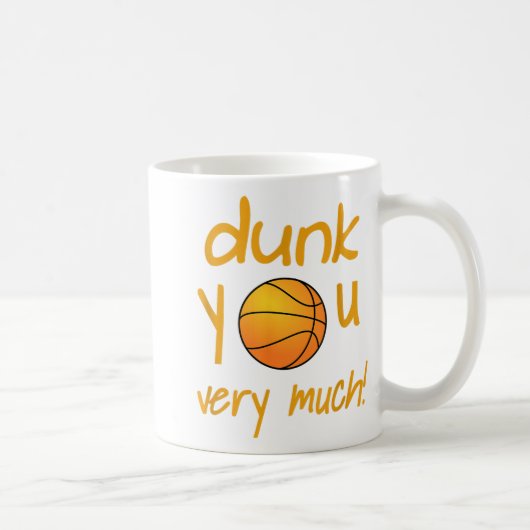 Funny Dunk Sie sehr viel Basketball Sommer Camp Sp Kaffeetasse (Rechts)