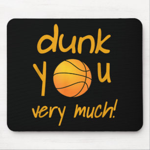 Funny Dunk Sie sehr viel Basketball Sommer Camp Sp Mousepad