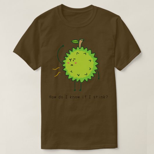 Funny Durian T-Shirt (Design vorne)