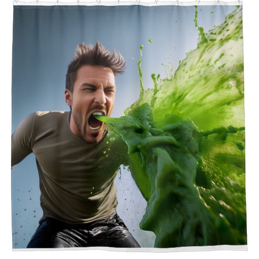 Funny Duschvorhang (Vorderseite)