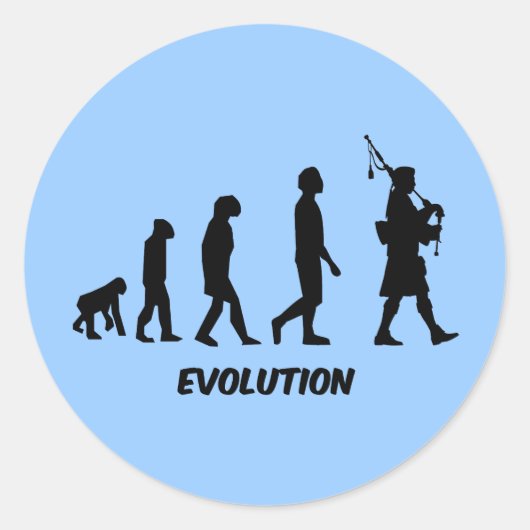 Funny Duvers Runder Aufkleber (Vorderseite)