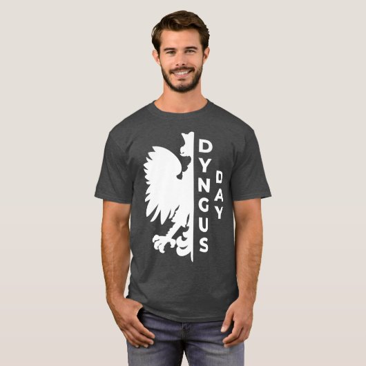 Funny Dyngus Day s Polska Eagle Polnischer Apparel T-Shirt (Vorne ganz)