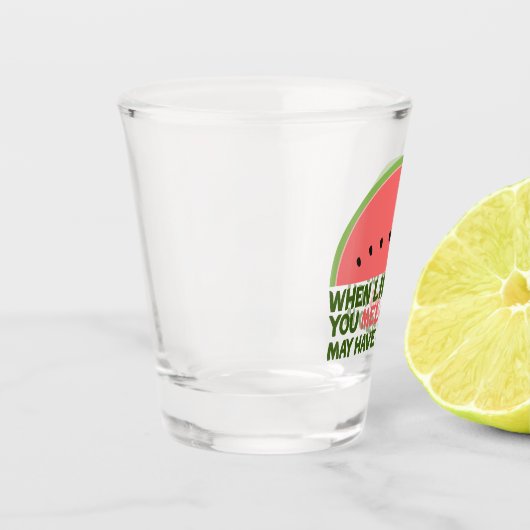 Funny Dyslexia Schnapsglas (Links)