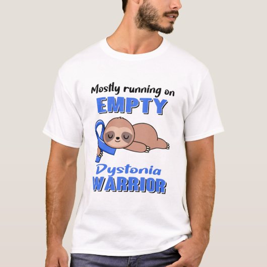 Funny Dystonia Awareness Geschenke T-Shirt (Vorderseite)