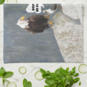 Funny Eagles und Seagull Geschirrtuch (Gefaltet)