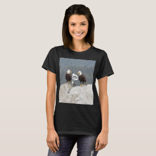 Funny Eagles und Seagull Women's Basic T - Shirt