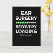 Funny Ear Operation Otoplasty Erholung Geschenke Karte (Gelbe Blume)