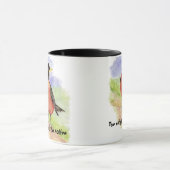 Funny, Early Bird bekommt den Kaffee Robin Tasse (Zentrum)