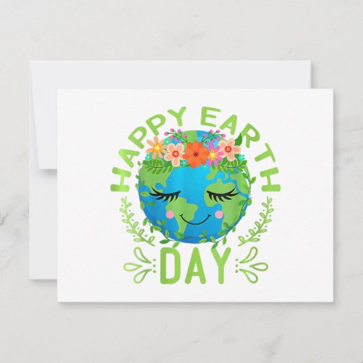 Funny Earth Day Zitat Earth Cool Happy Earth Day (Vorderseite)