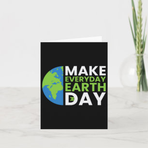 Funny Earth Day Zitat Earth Cool Happy Earth Day I Karte