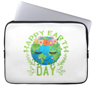 Funny Earth Day Zitat Earth Cool Happy Earth Day Laptopschutzhülle