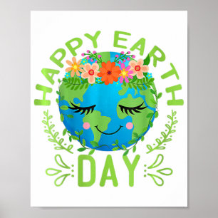 Funny Earth Day Zitat Earth Cool Happy Earth Day Poster