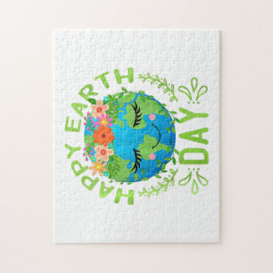 Funny Earth Day Zitat Earth Cool Happy Earth Day Puzzle