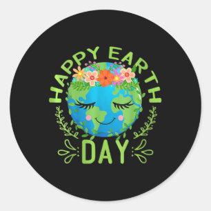 Funny Earth Day Zitat Earth Cool Happy Earth Day Runder Aufkleber
